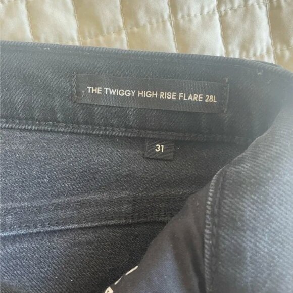 Aritzia/Denim Forum Twiggy Flare Jeans - Picture 5 of 6